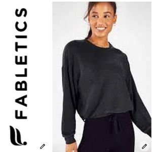 Fabletics Cinched Pullover EUC